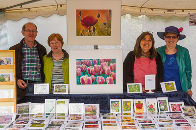 Fotofreunde auf dem Rosenmarkt 