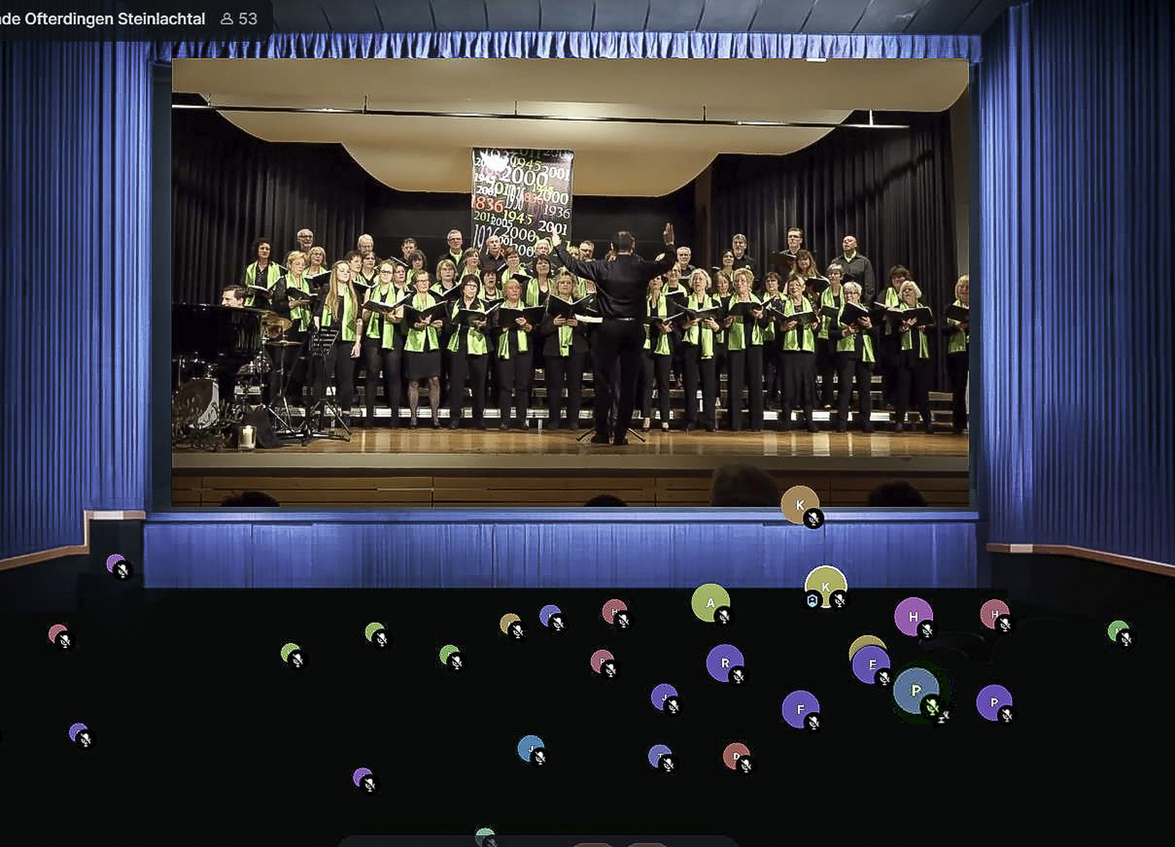 Vernissage Chorauftritt